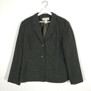 Vintage Flecked Wool Blend Blazer